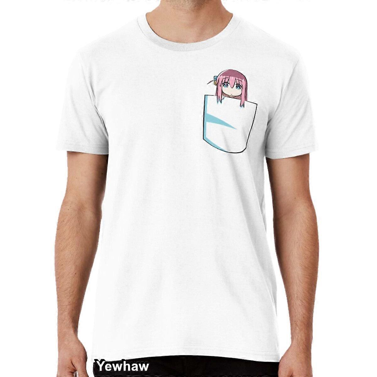 Bocchi The Rock!: Bocchi Pocket T-skjorte Bocchi The Crunchyroll Bocchi The Funimation