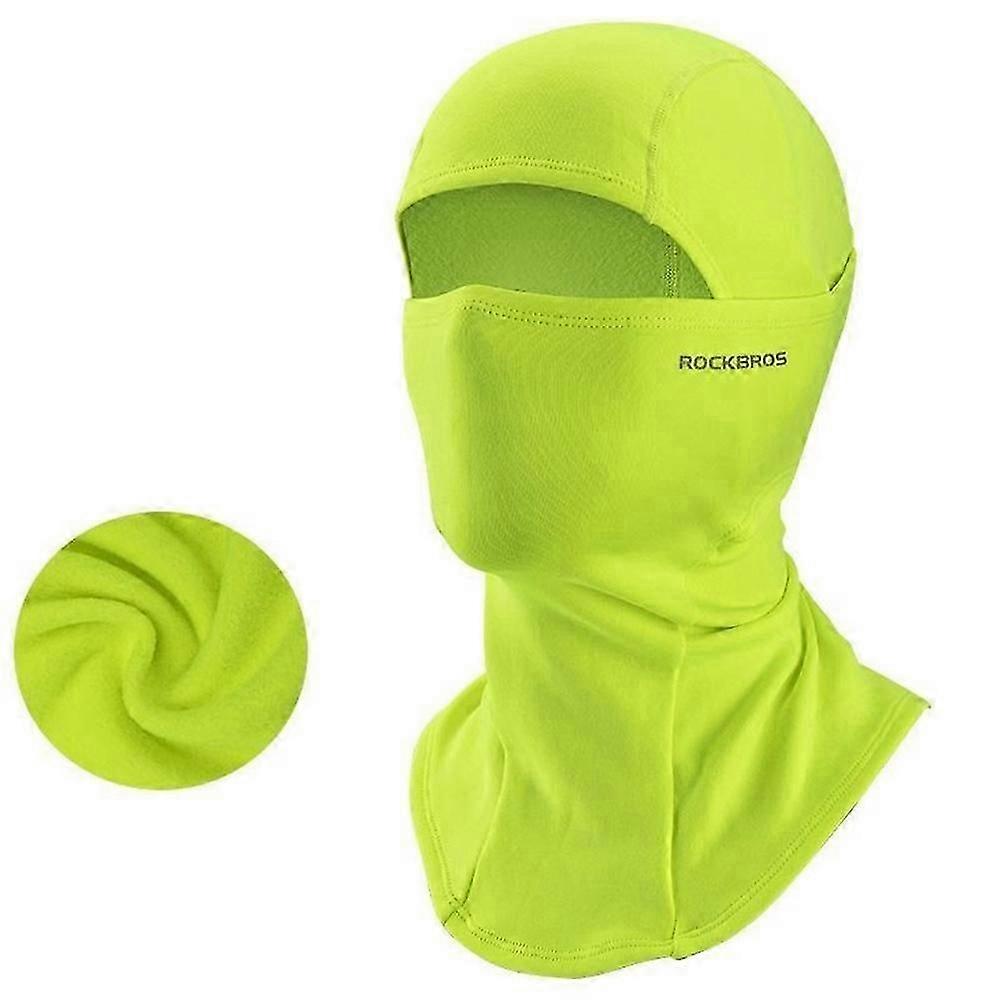 ROCKBROSアウトドアサイクリング防風フェイスマスクウィンターサーマルバラクラバヘルメットライナーキャップ
