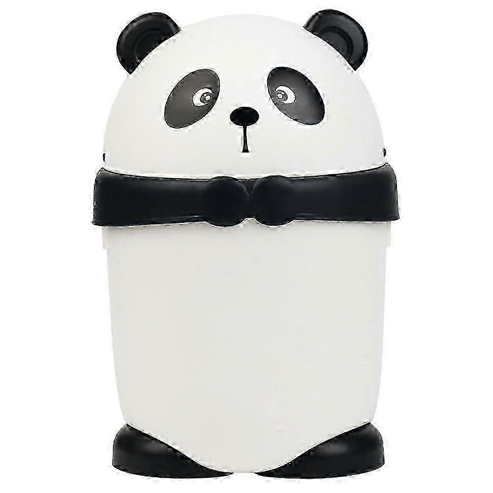 Pandaförmiger Mülleimer - Kompakter Recycling- & Mülleimer 2025