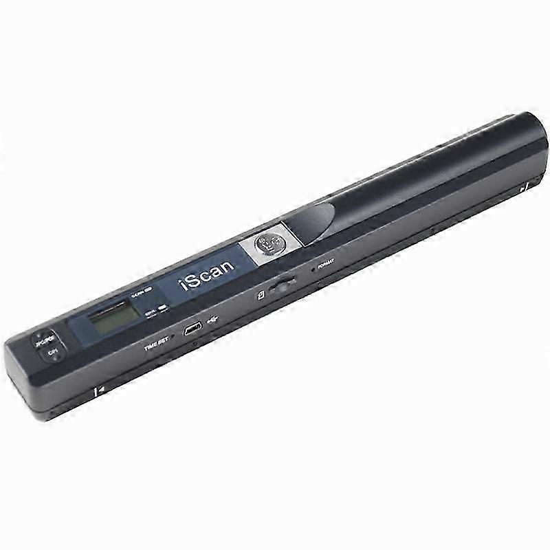 Portable A4 Size 900DPI Wireless Document Scanner with LCD Display