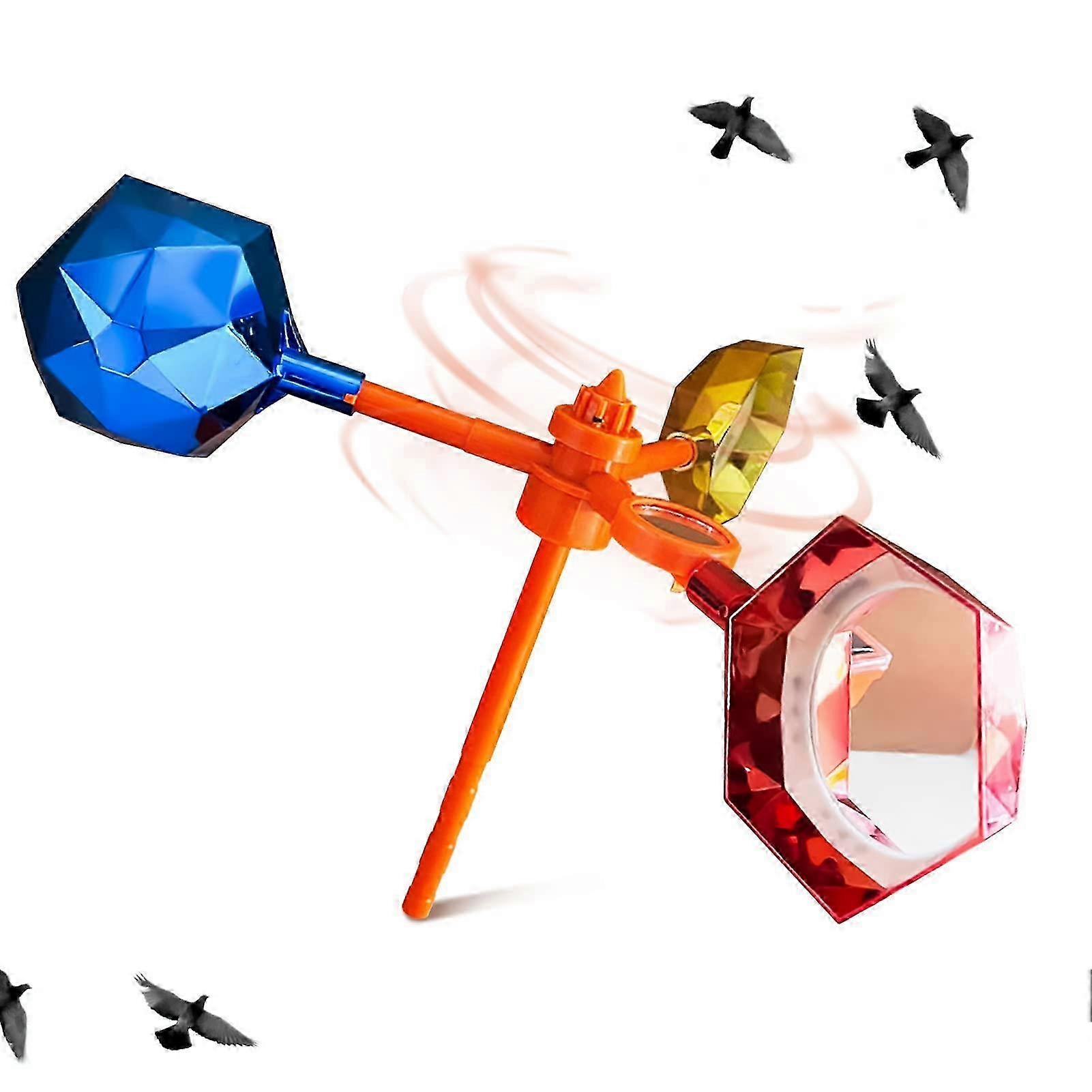 رادع الطيور ، طارد الحمام ، طواحين الهواء ، طارد الطيور العاكس: 188 سطح عاكس ، حماية الحمام للحديقة ، الشرفة ، أشجار الفاكهة أو