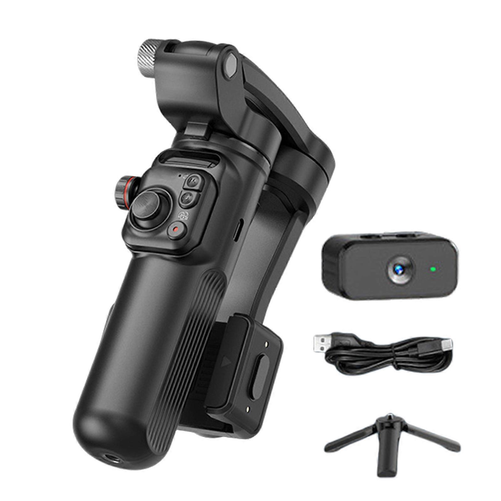 Ergonomic Smartphone Stabilizers with AI Recognition Foldable Phone Stabilizers Easy to Carry for Social Media Creators Multicolor