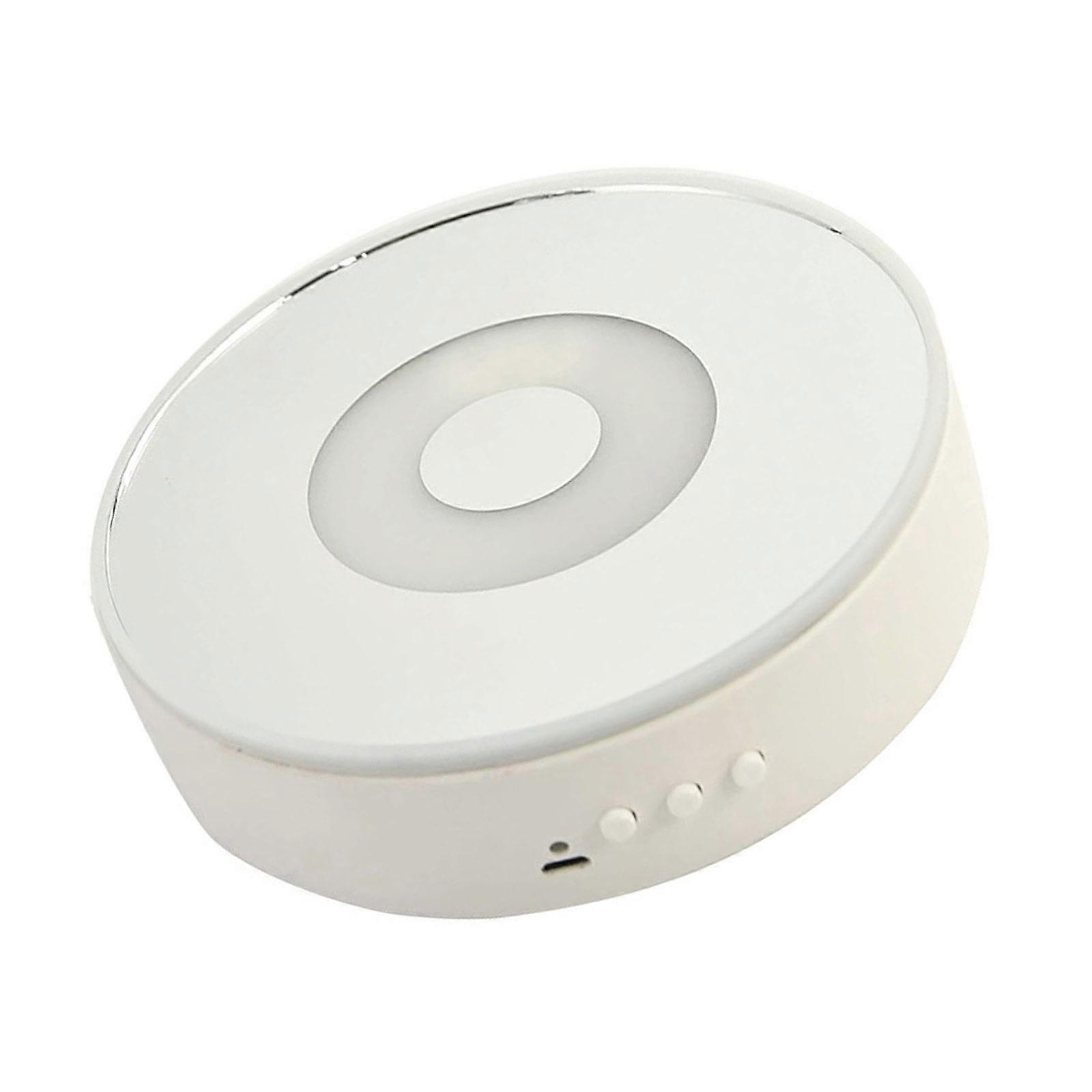 2 Gears Speed Electric Display Turntable 360 Degree Motorized Turntable Rotating Display Stand for Photography Products  White