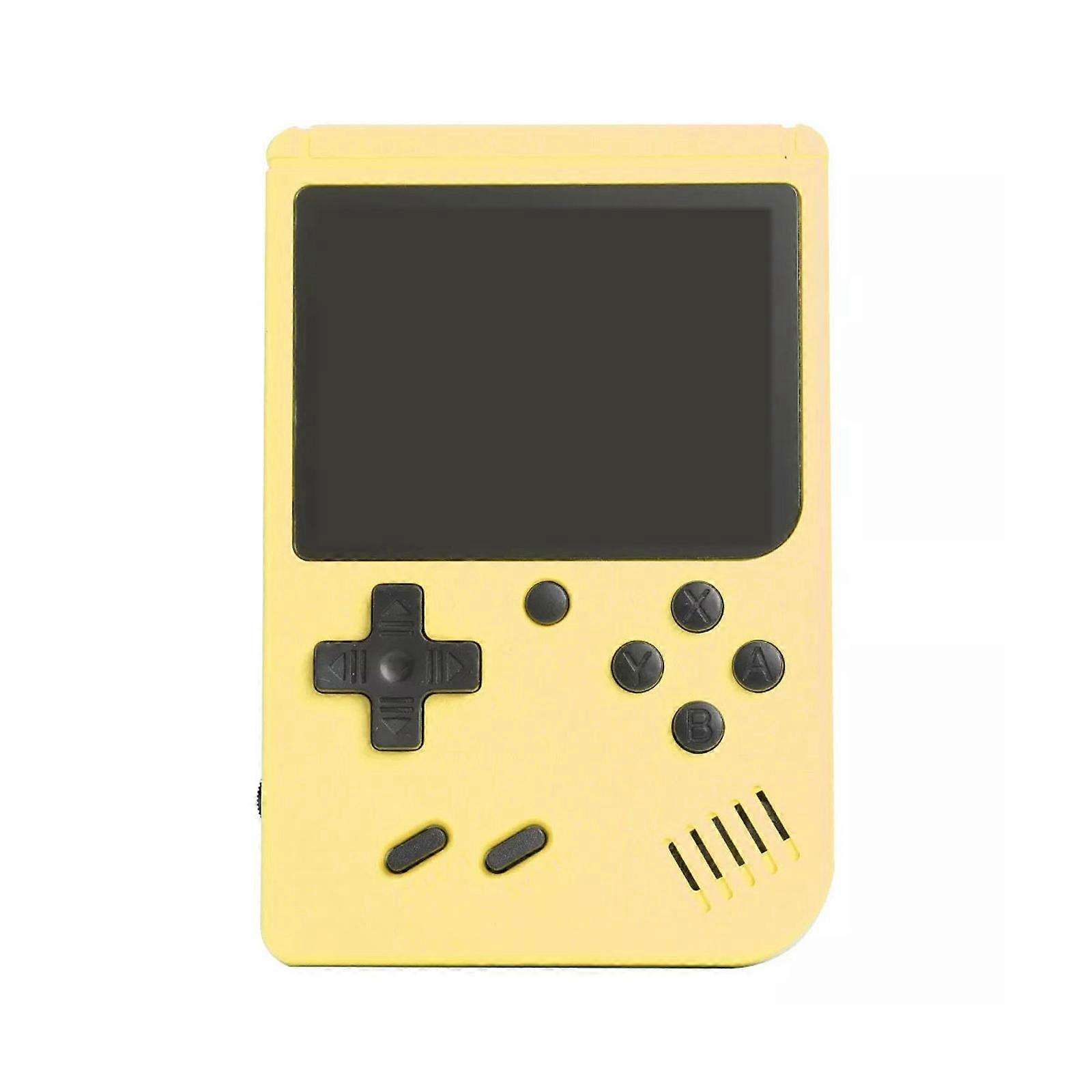 Traditional five hundred in 1 Transportable Play Device with LCD Clear and Long Utilization Length  yellow