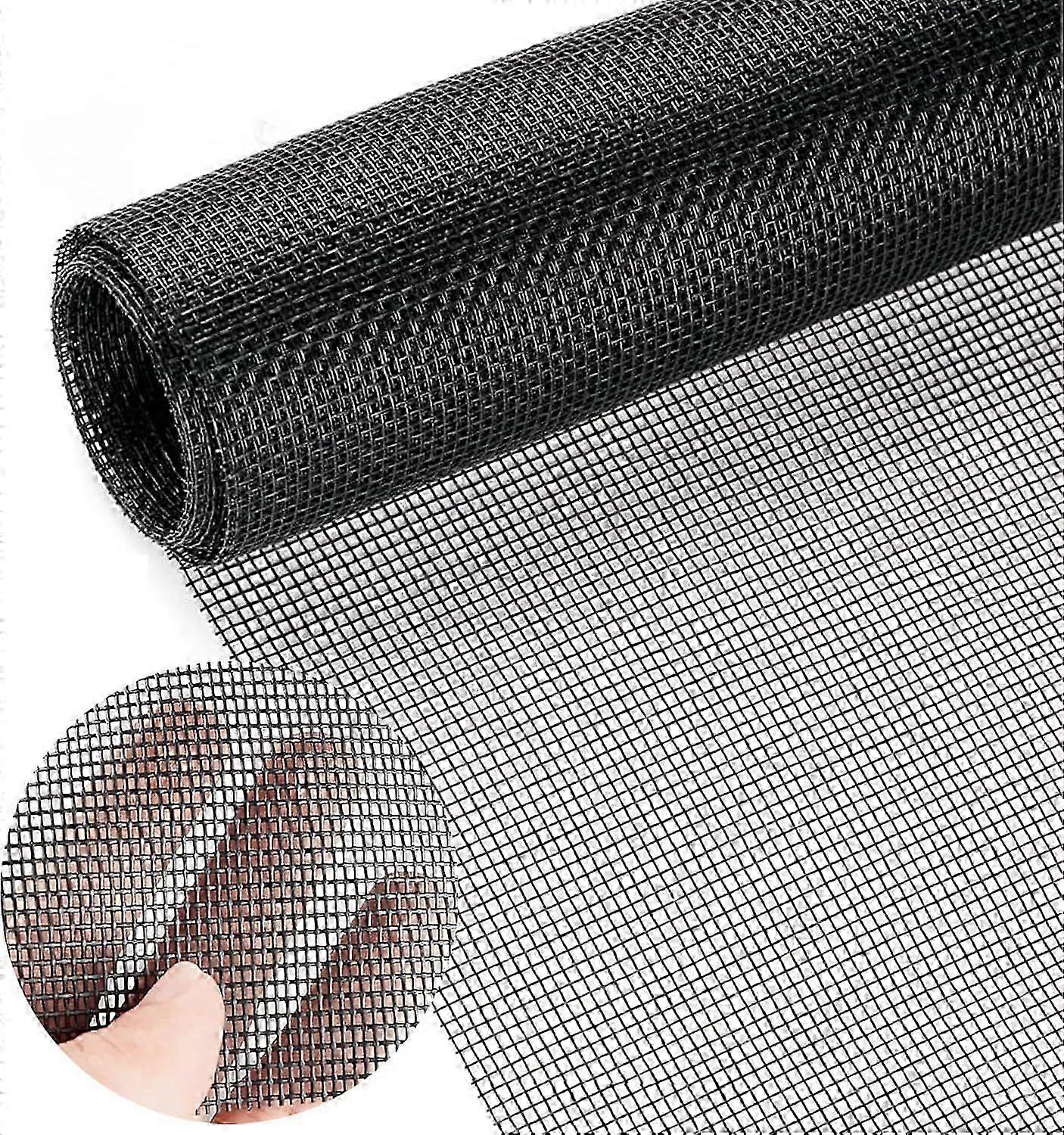 Window Screens, 120 x 250 cm Adjustable Window Screen, Window Screen Roller, Window Screen Scratch, Fiberglass Mosquito Net for Windows and Doors Ant
