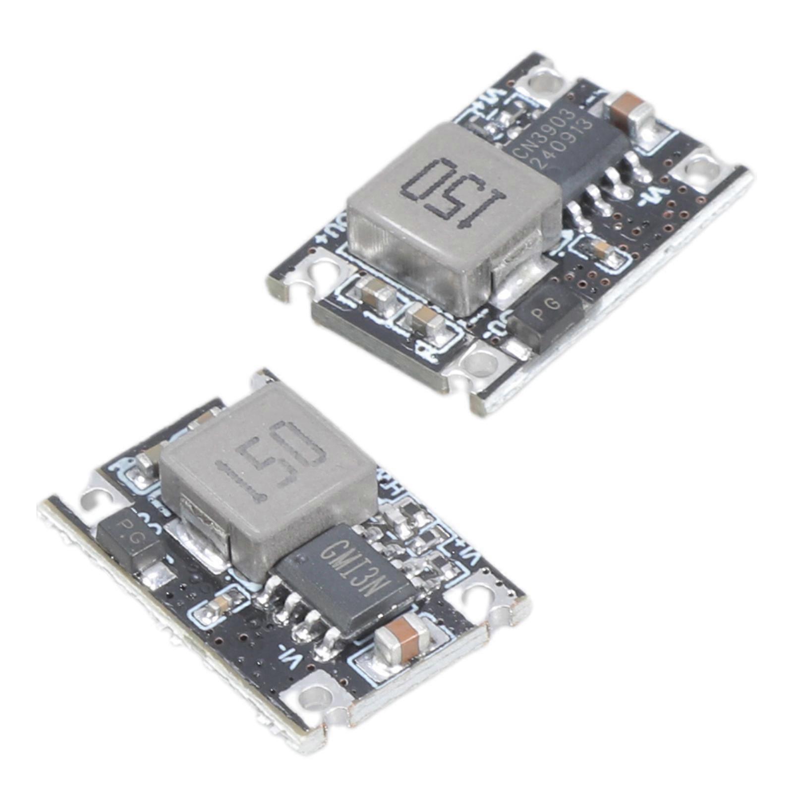 2pcs Miniature BuckConverters 5V 30V Input To 3.3V/5V /9V /12V Output For Industrial Control System Power Module Multicolor