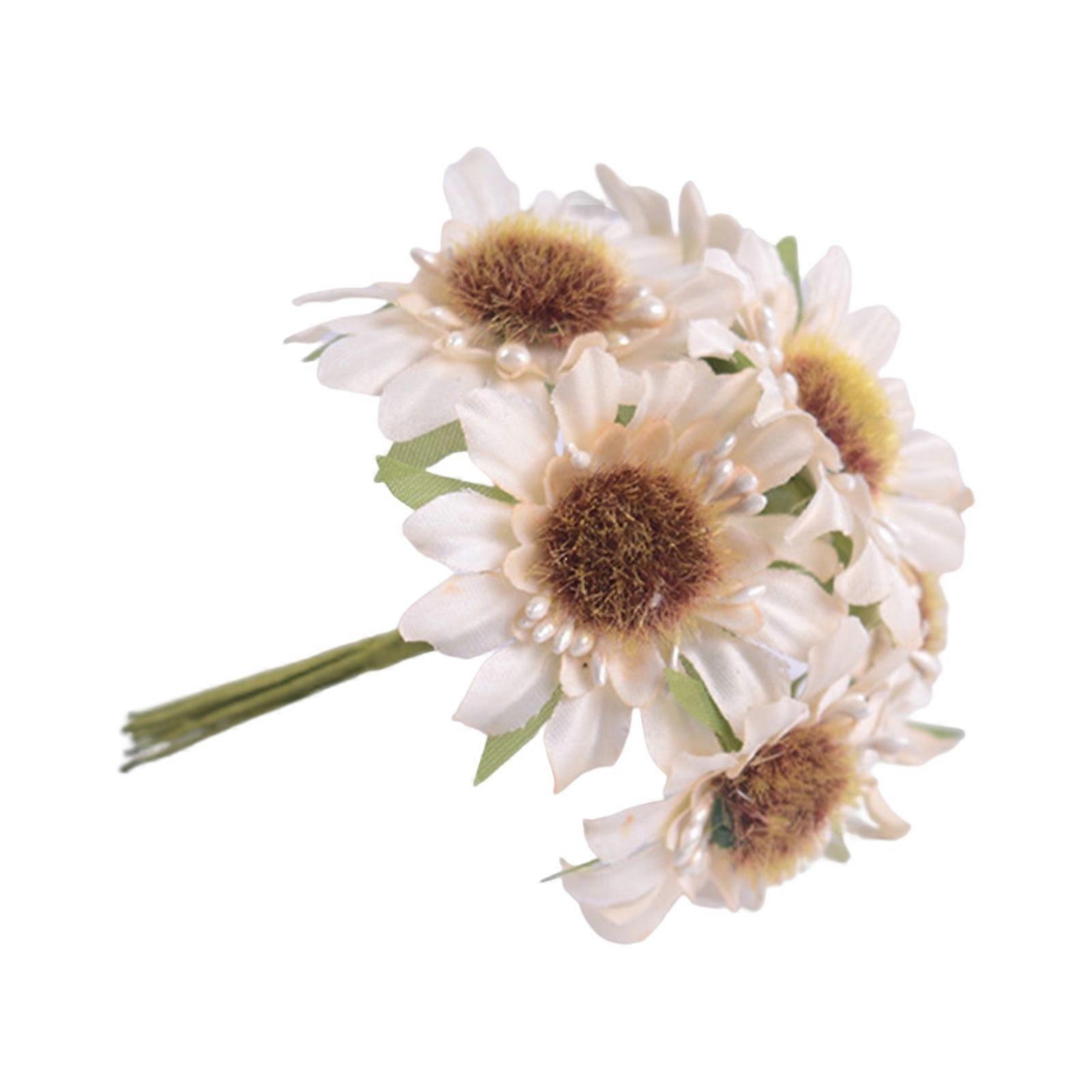 Hesroicy Vivid Non-Fading Realistic Simulation Sunflower - Artificial Bouquet for Eye-Catching Table Centerpieces and Home Decor