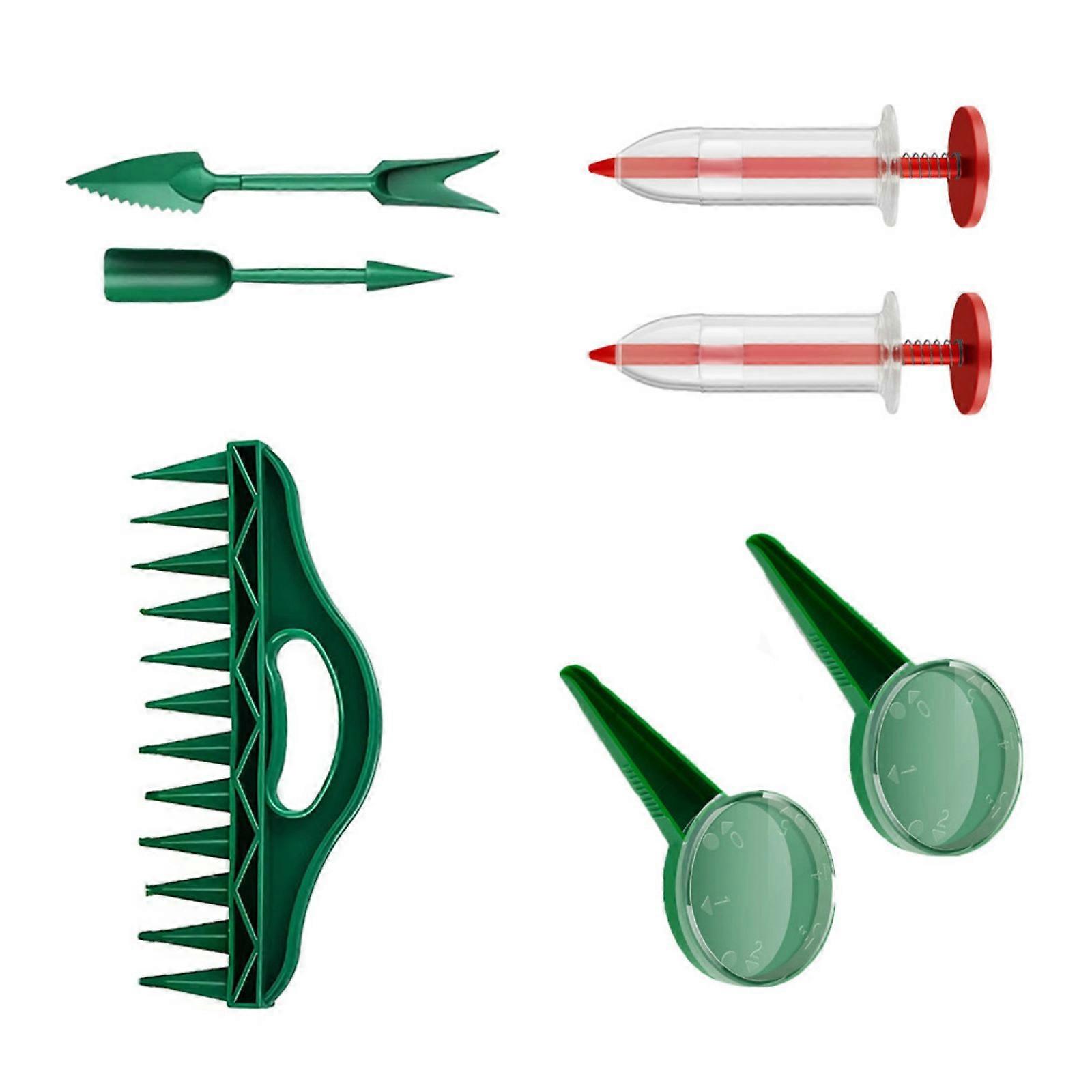 Gardening  Spreader Manual  Adjustable for Sowing Fertilizing Melting Snow for Garden Lawn Accessories Multicolor