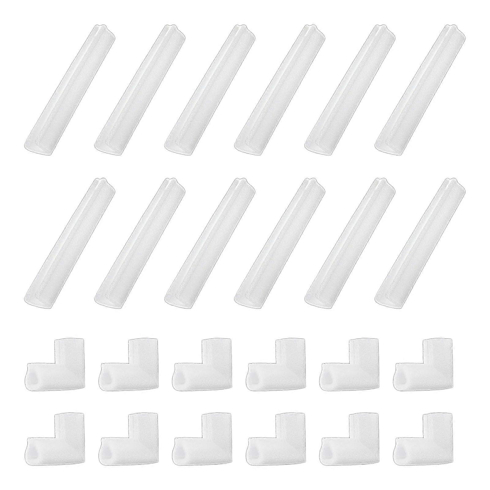 Flexible edges Protectors For Framed Photos Paintings Secure Corner Design 24Pcs Multicolor