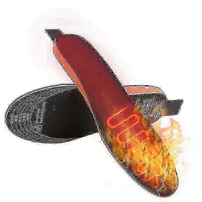 Usb Heated Shoe Insoles App Control Warm With 3 Temp Settings 3000mah Cuttable Heating Pad Winter Foot Warmers
