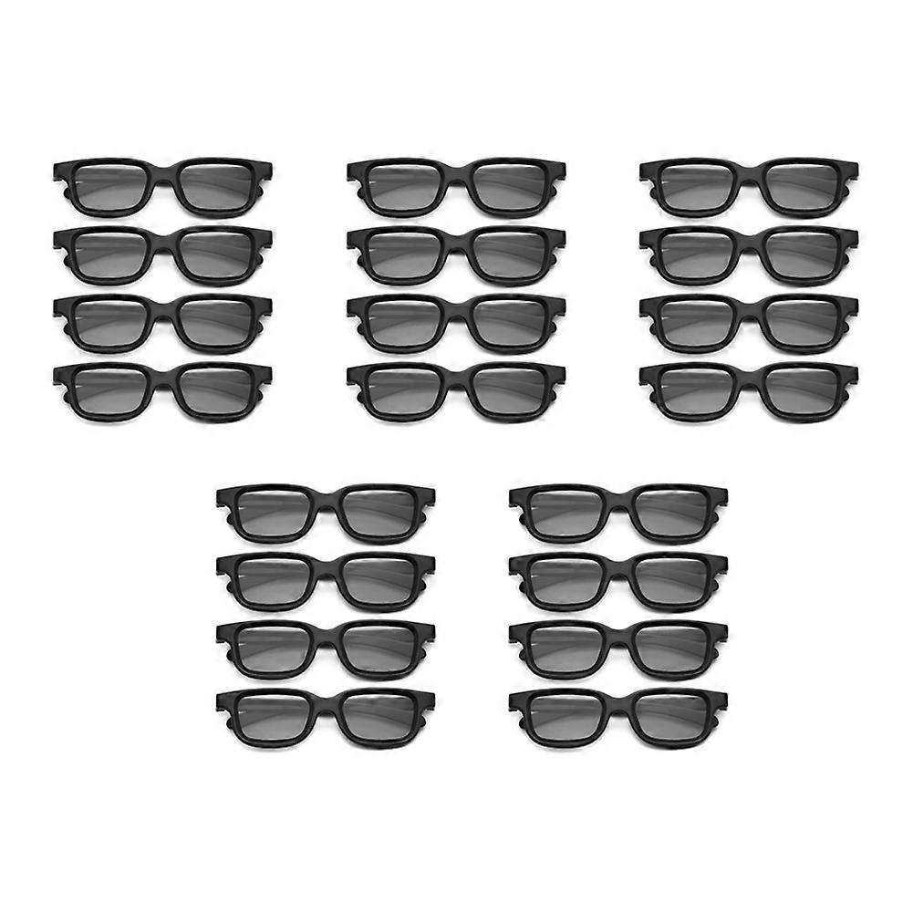 20Pcs Polarized Passive 3D Glasses for Cinema IMIX Screen