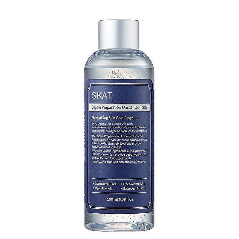 Clear toner, hydrating, moisturizing, refreshing, oil-controlling, and pore-minimizing essence water