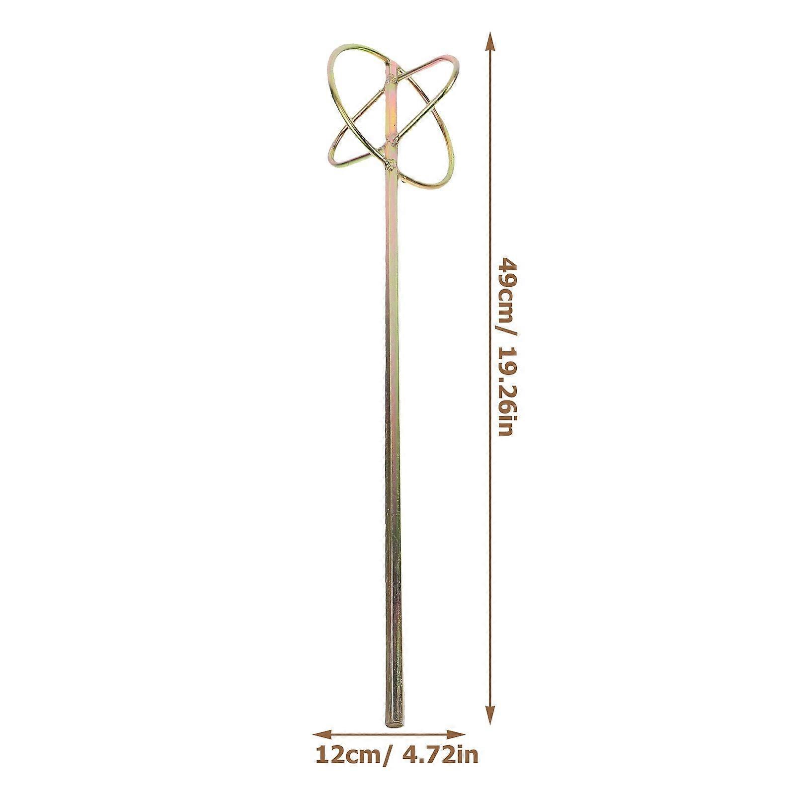 Mixing Paddle Sticks Drywall Mud Mixer Long Drill Attachment Paddle DIY Projects Homeowners 1Set