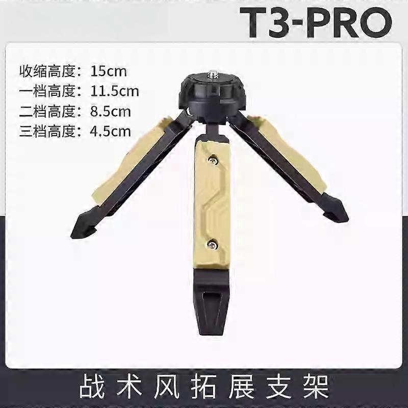 Tactical wind tripod desktop outdoor light stand camping mobile phone live broadcast micro-single camera stabilizer