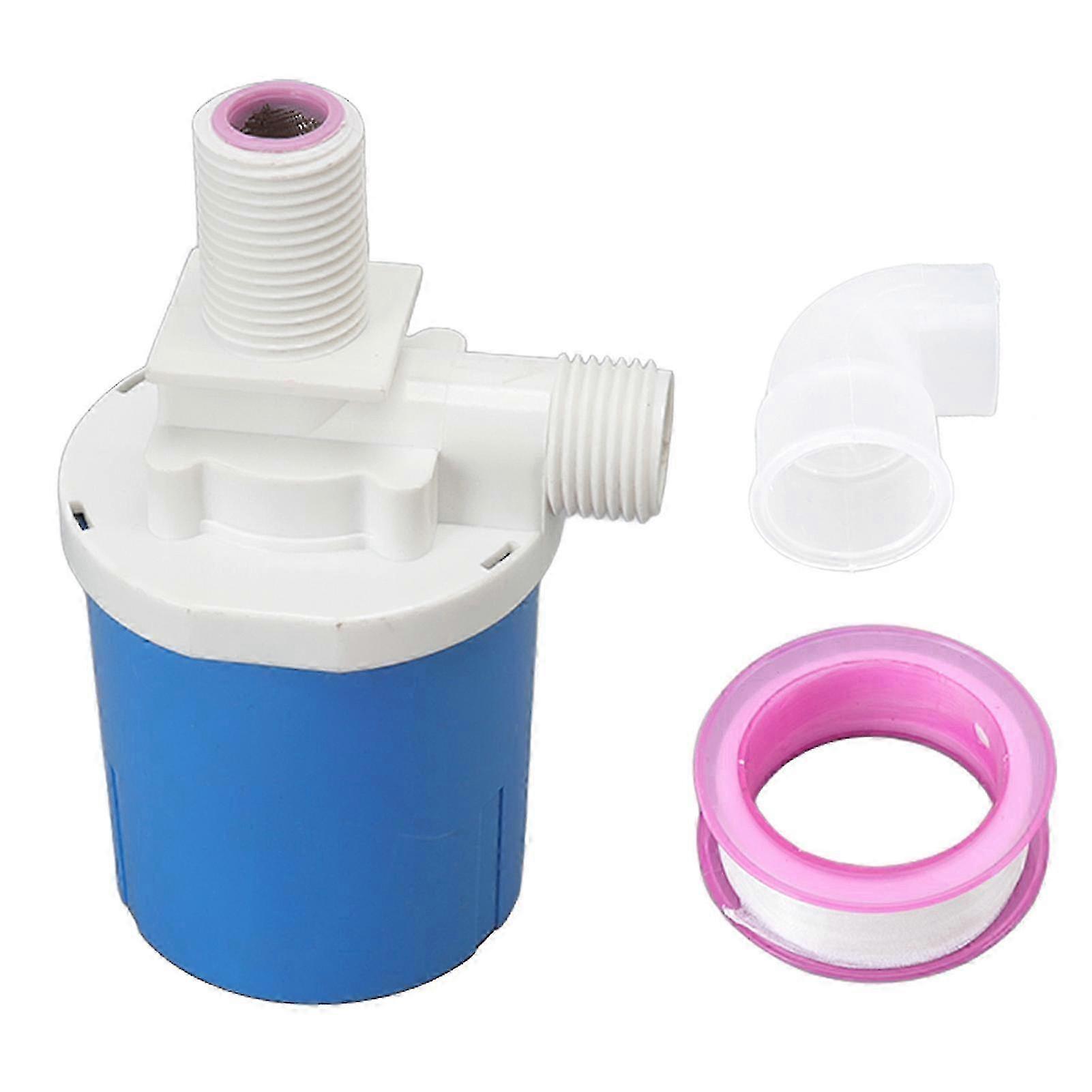 w Automatic Float Valve Plastic Compact Leakage Proof Inner Water Level Control Valve for Water Tank