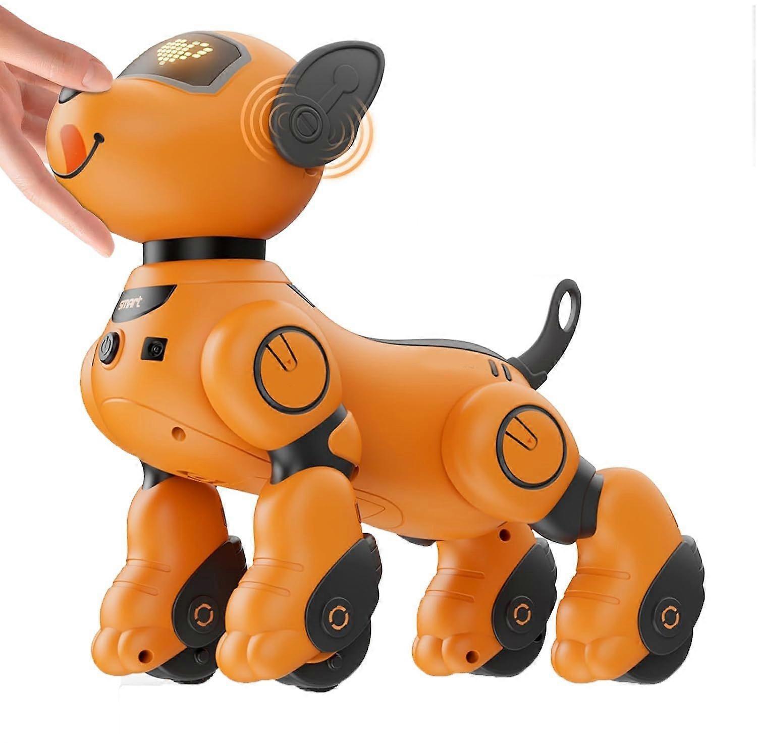 Robot Dog Toy for Kids, Voice & 2.4GHz Remote Control Robot Pet with Interactive Touch Sensors