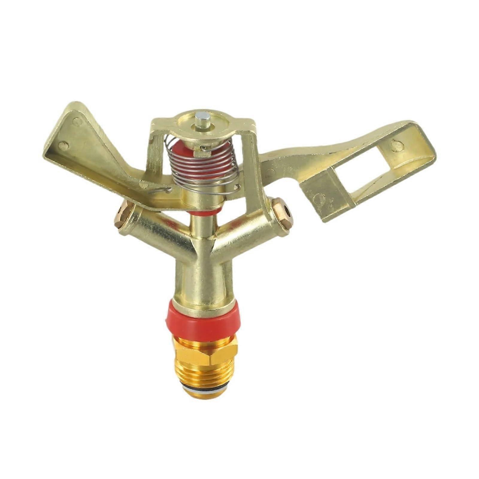 Adjustable Garden Sprinkler with MultiPattern Watering and Quick Hose Connection for Lawn and Yard