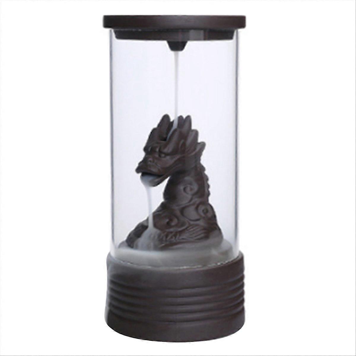 A Ceramic Incense Holder, Backflow Incense Burner Figurine