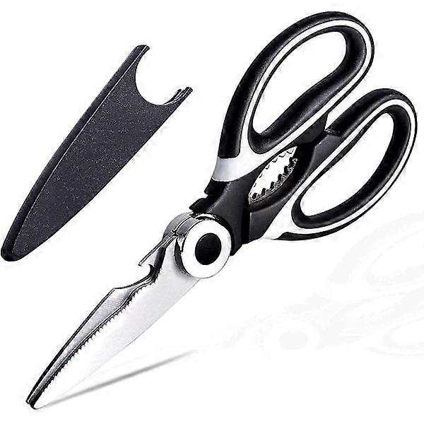 Multi strong scissors kitchen scissors with lid Poultry, fish, meat, bones - Perfet