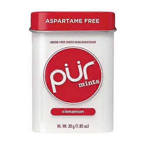Pur Gum Mints Cinnamon Tin, 30 Grams (12 Count)