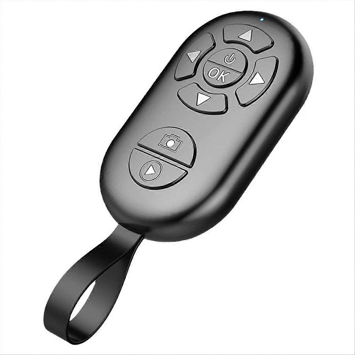 8 Buttons Wireless Phone Selfie Photo Shutter for Video Page Turner Rechargeable Bluetooths Remote