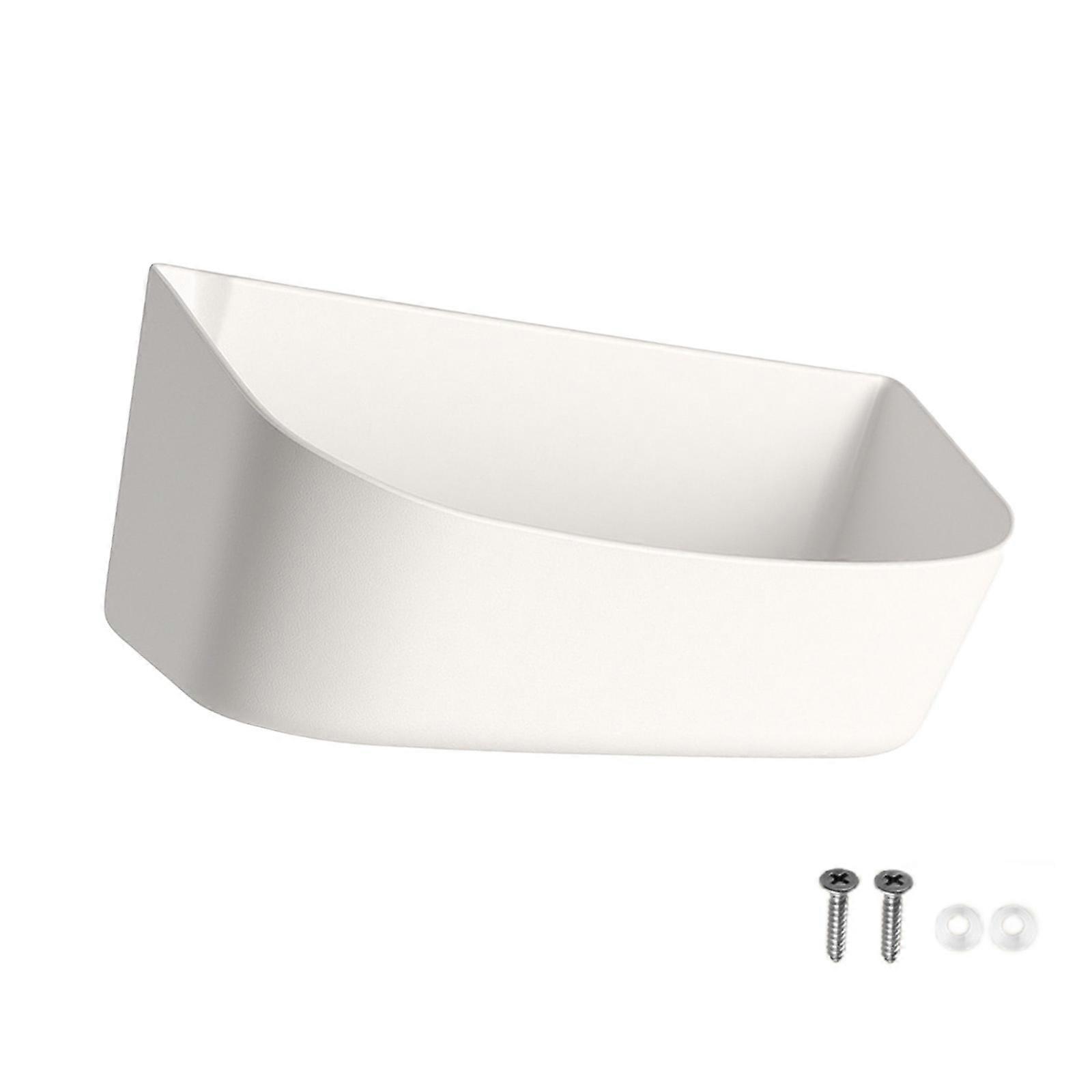 Multiple Functional Open Storage Box Heavy Duty HIPS Construction Secure Flat & Wall Mount Designs Simple Installs for Multicolor