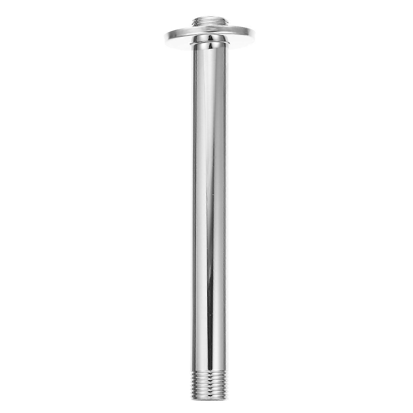 Wall Mount Shower Arm Stainless Shower Arm Extension 4Pcs Silver