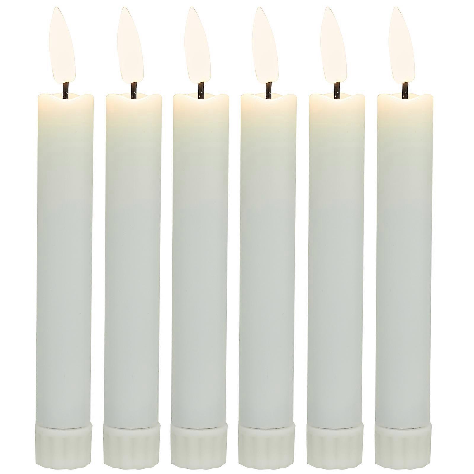 LED Candle Light Desktop Decorative Lamp for Decor 3Sets Battery Operated