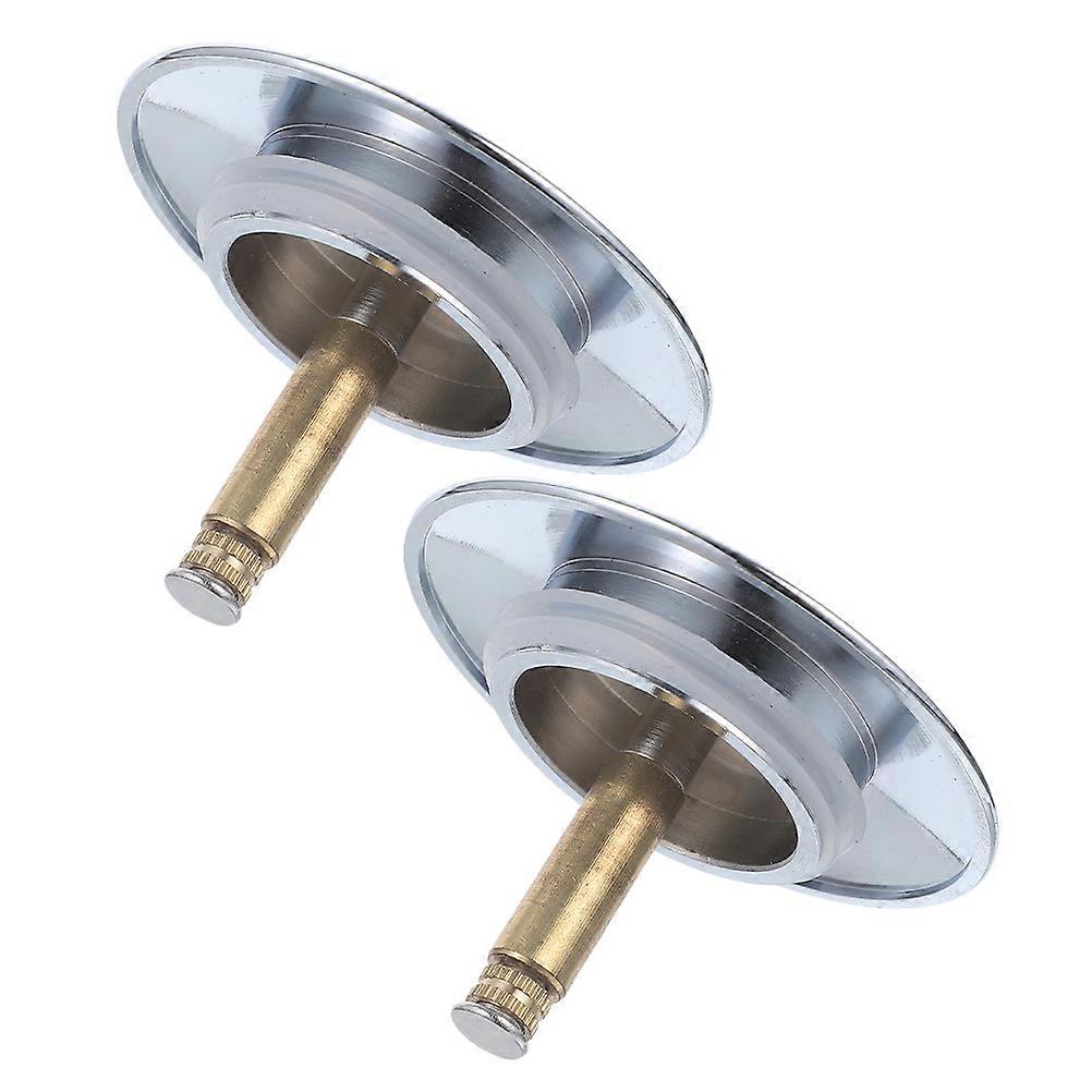 Bathroom Sink Drain Plug for 4Pcs with Rotating Mechanism