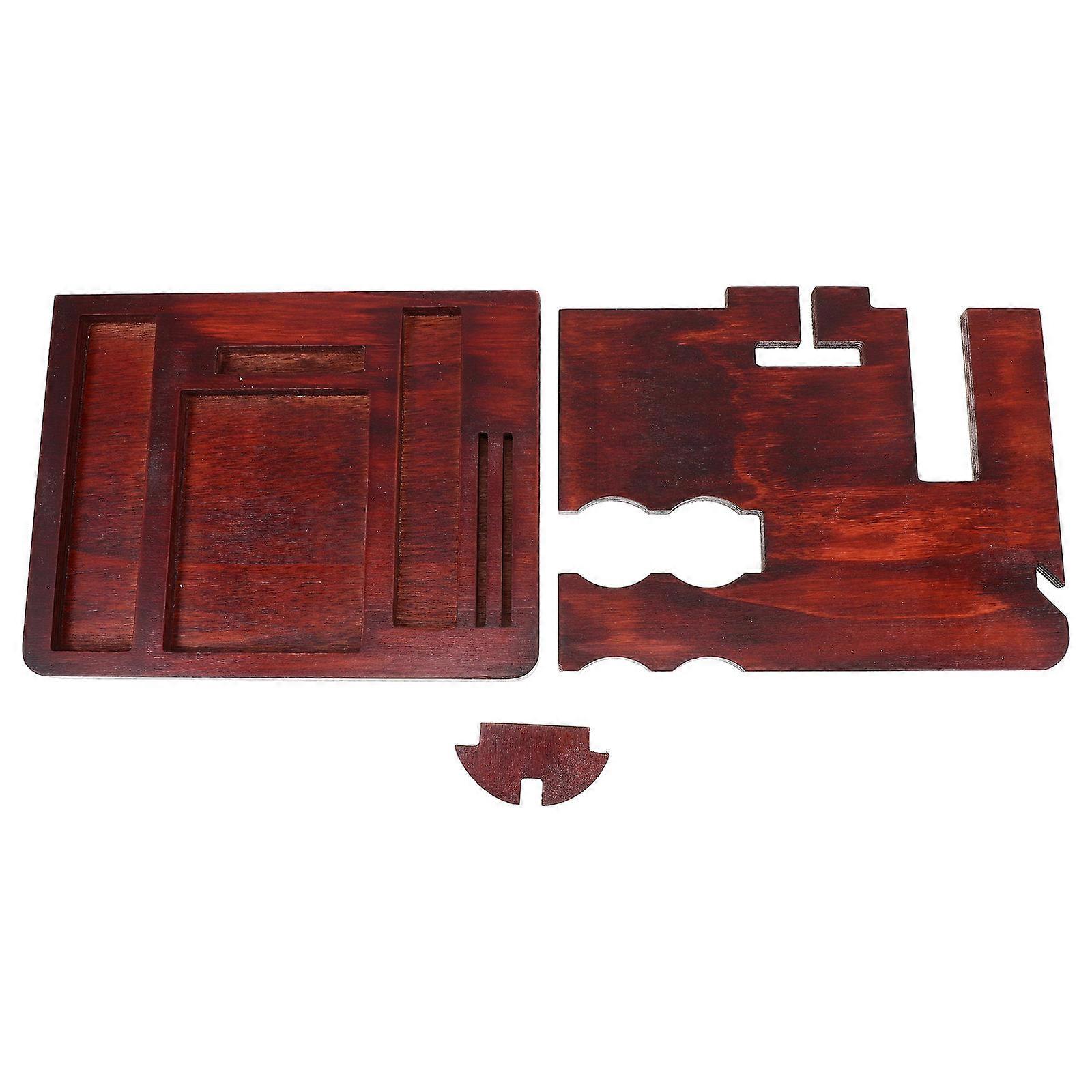 Solid Wood Storage Rack for Storage Use with Watch Holding Station