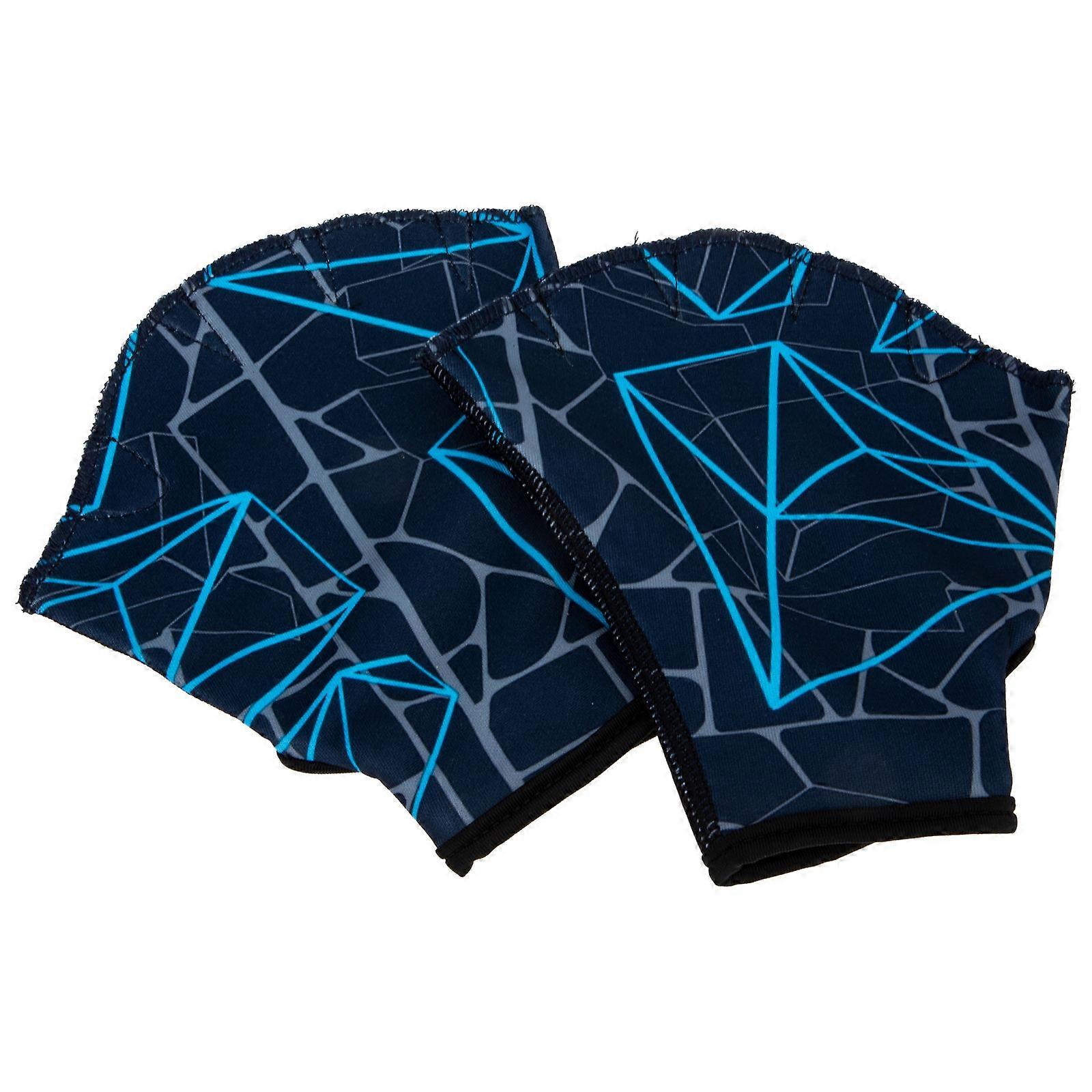 Simträningshandskar för vattenaktiviteter 1 par elastiska badhandskar