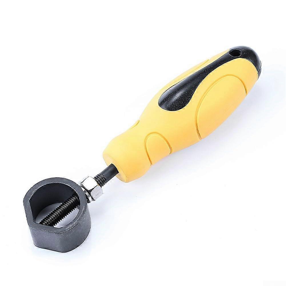 Leather Stamp Handle with Adjustable Height Control, Secure Grip Steel Punch Tool for Jewelry Making