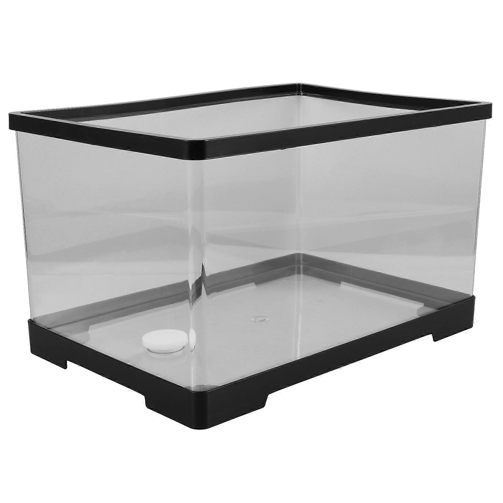 Acrylic Fish Tank for Displaying Use Desktop Goldfish Breeding Box