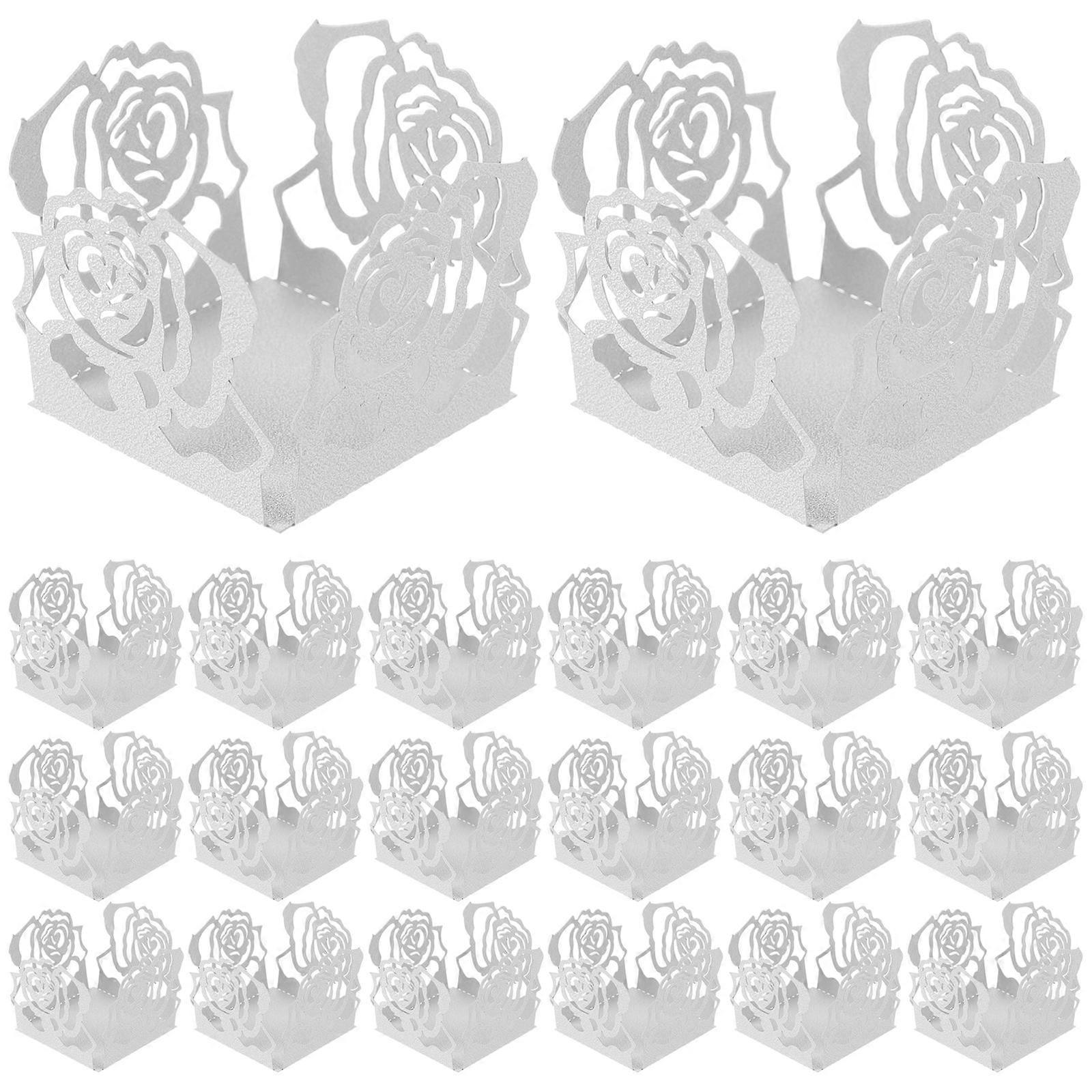 Chocolate Wrapper Truffle Cups for Storage Use 250Pcs Silver Paper Holders