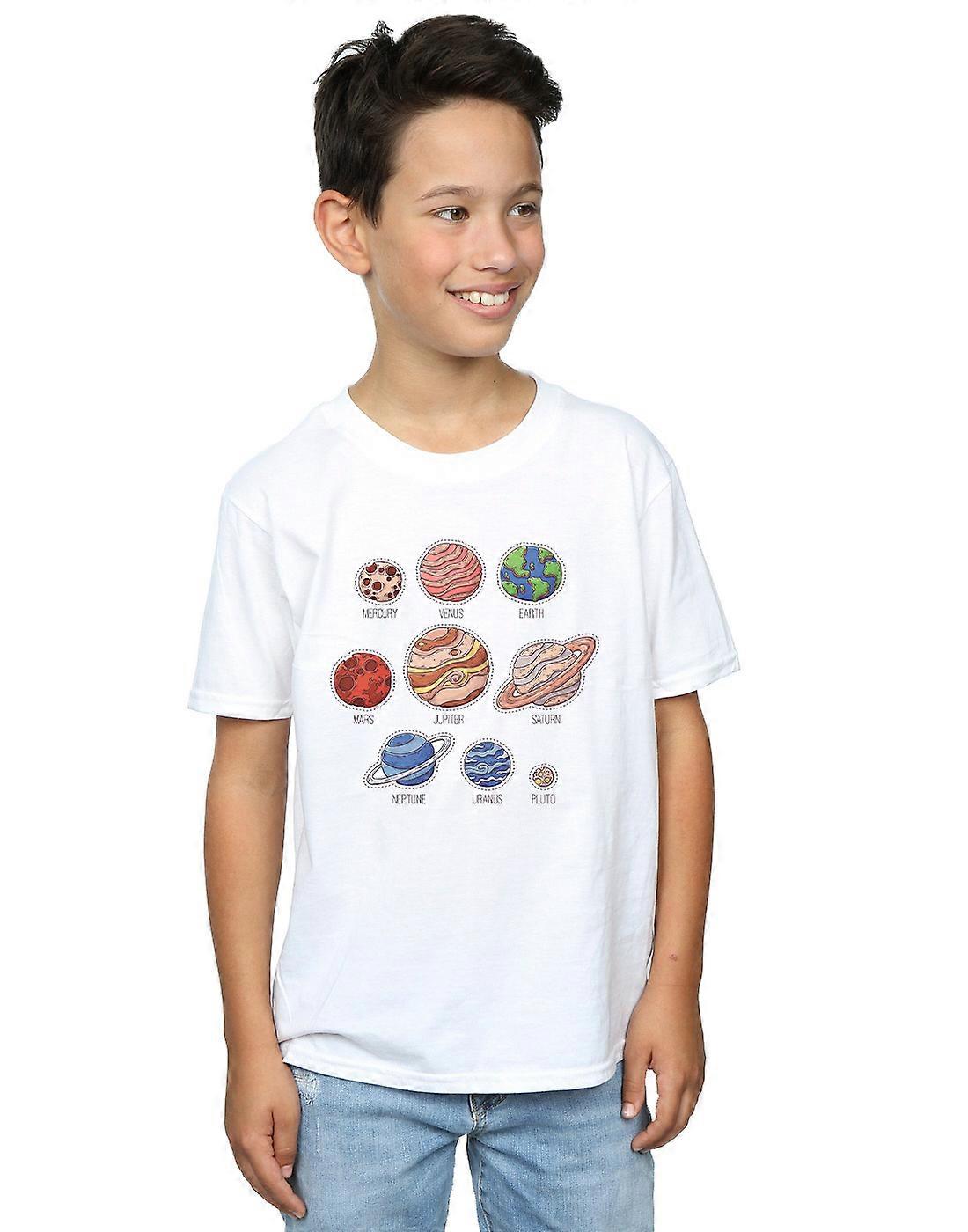 Outer Space Boys Solar System T-Shirt