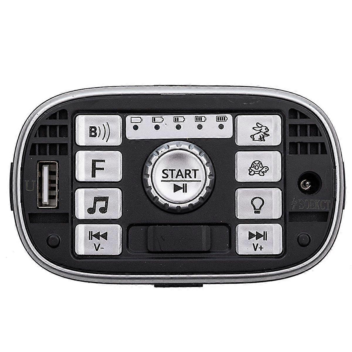 12V 303 Children'S Electric Vehicle Power Supply Central Control Switch Multi Functional Bluetooth