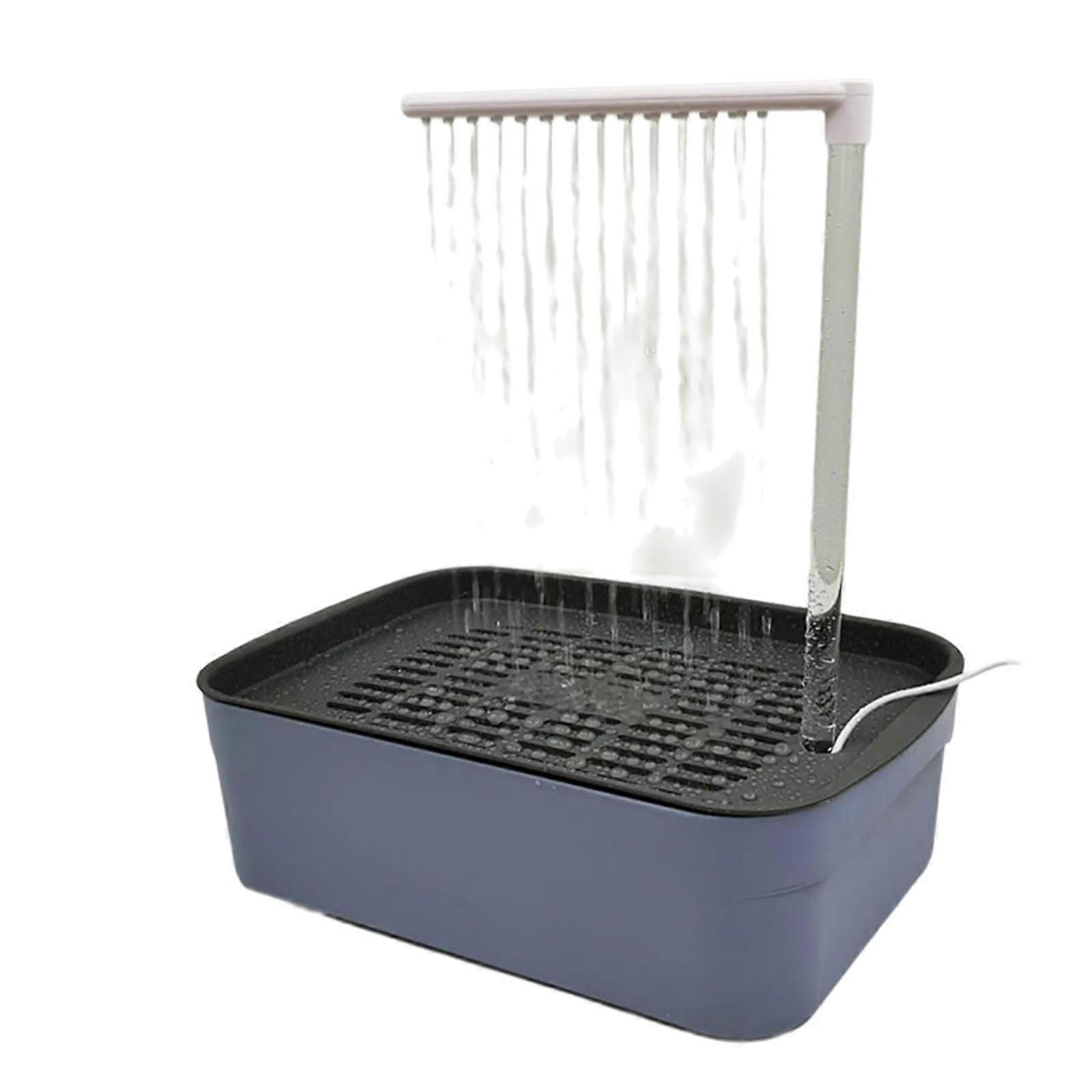 Automatic Parrot Bird Bath for Cage with Water Circulation, Easy Assembly, Fits Multiple Breeds