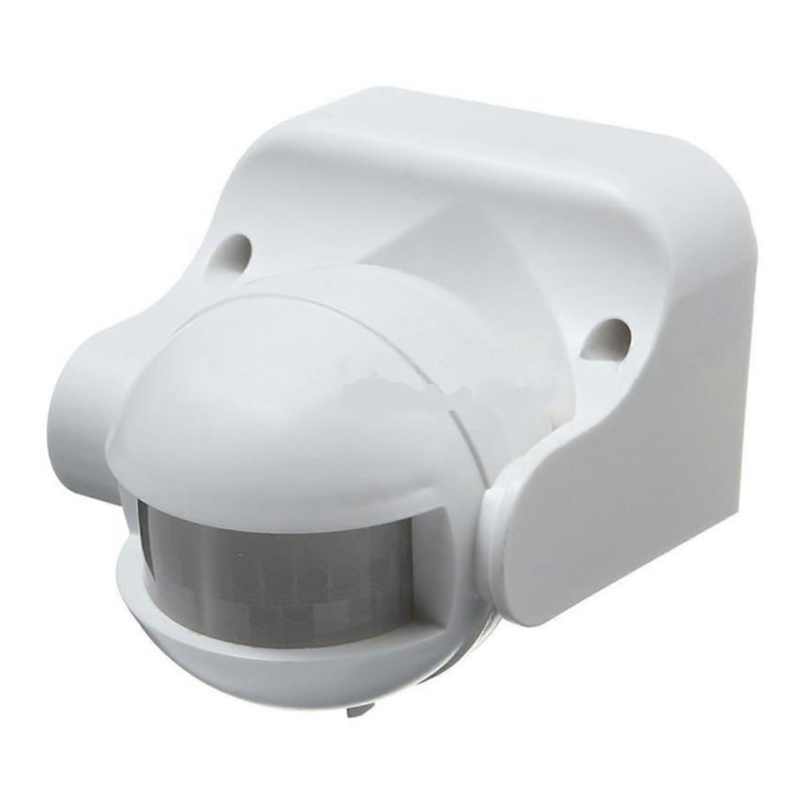 Outdoor Motion Sensor PIR Detector with 180° Wide Range 12m IP44 Weatherproof Security Switch