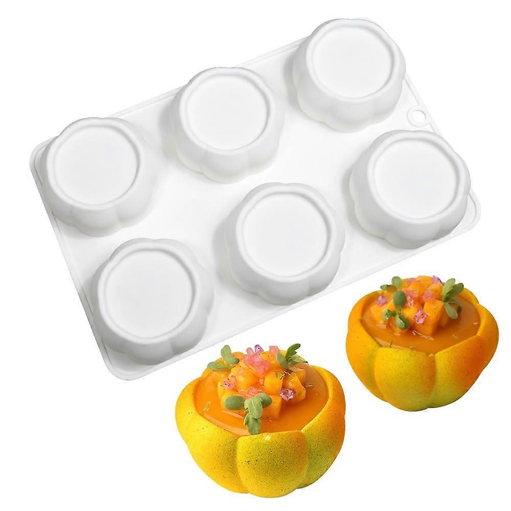 Silicone Baking Mold 6 Cavity MultiPurpose Cake Decorating Set for Chocolate Candy Soap