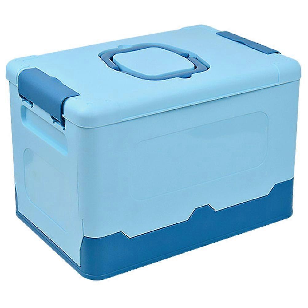 Plastic Storage Box Multifunctional Folding Box Tools Case Large Capacity Container for Toys Sundries