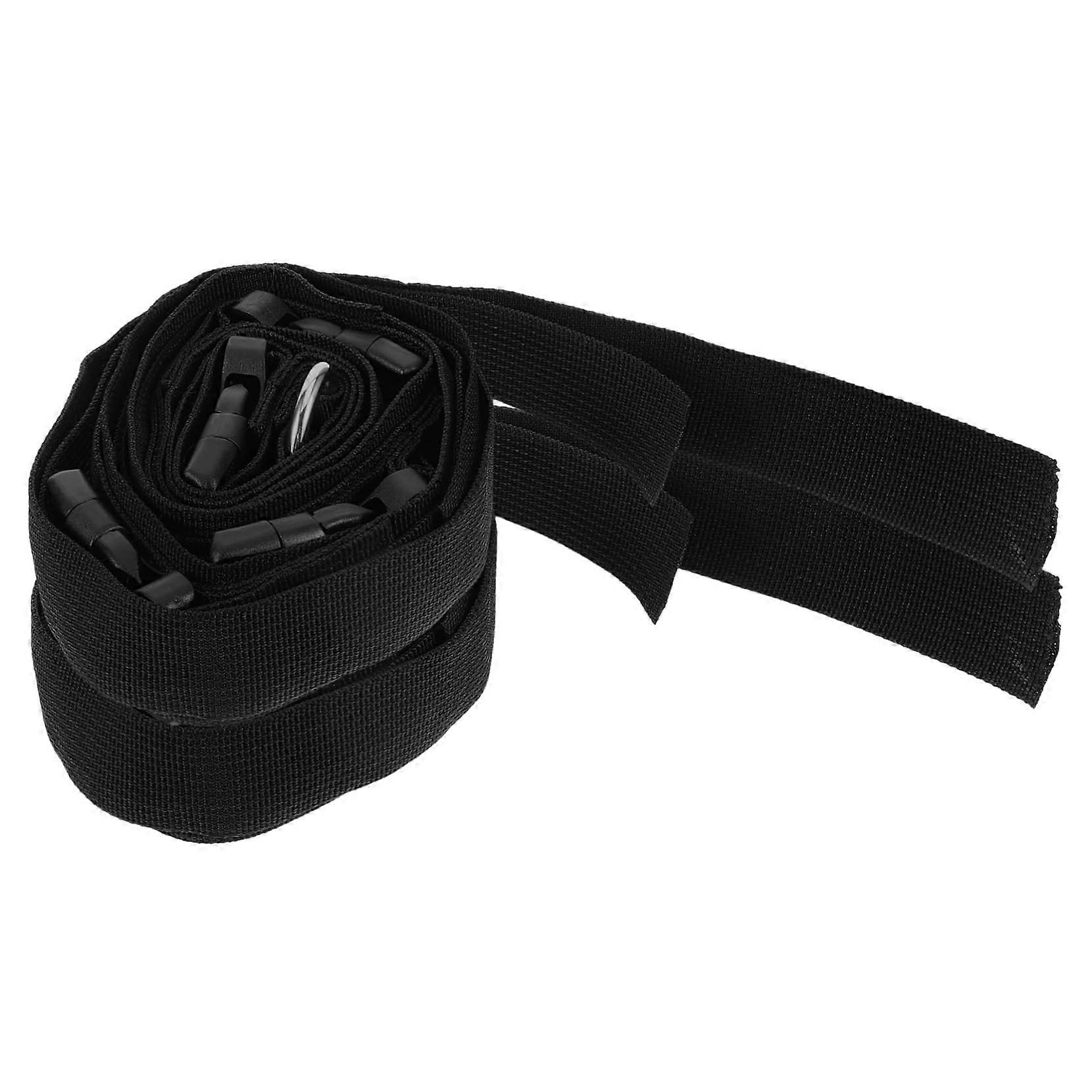 2pcs Utility Straps with Adjustable Buckles for Camping Gear and Garage Wall Rack Storage