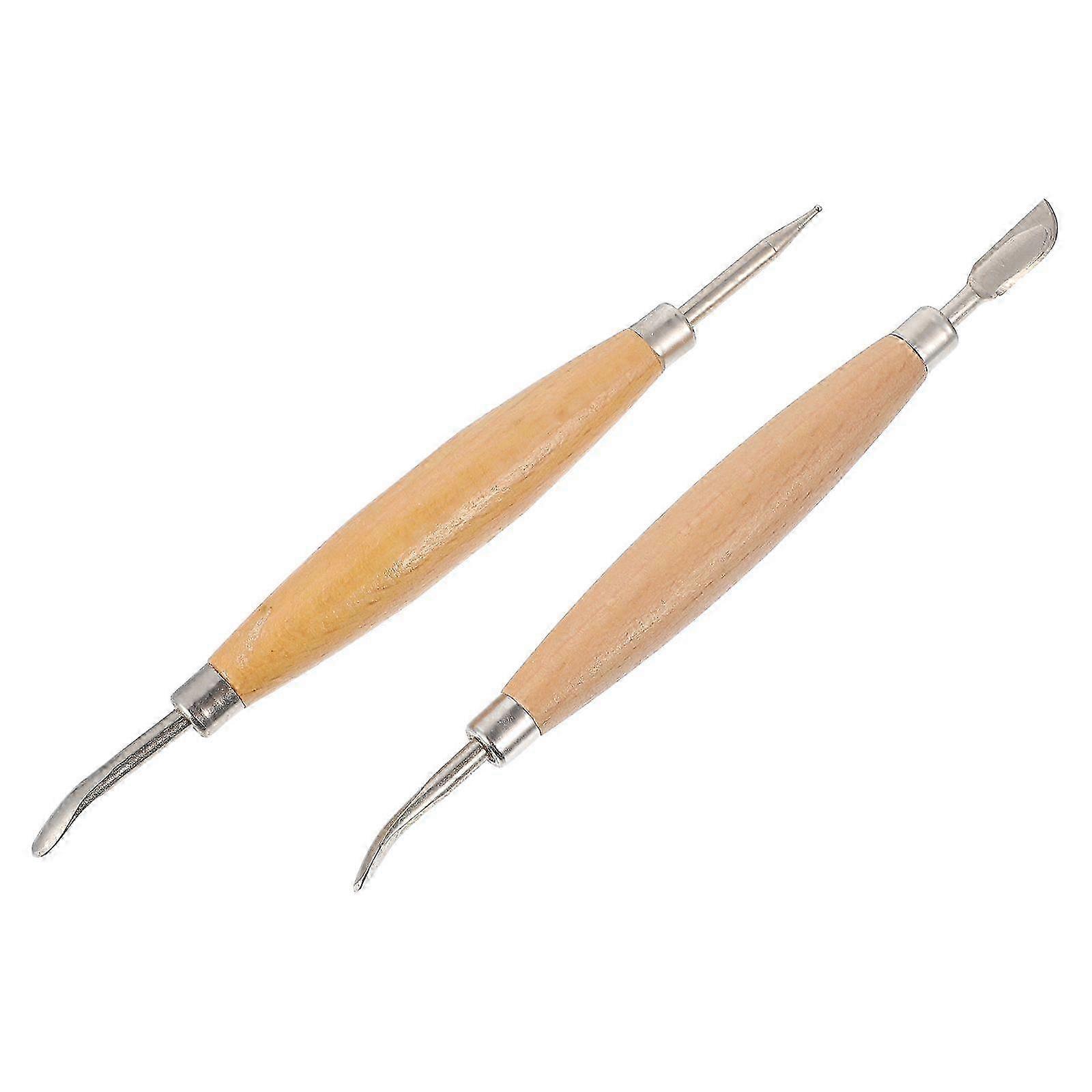 Tools for Craft Use Pottery Clay Modelling Tools 2Pcs Set