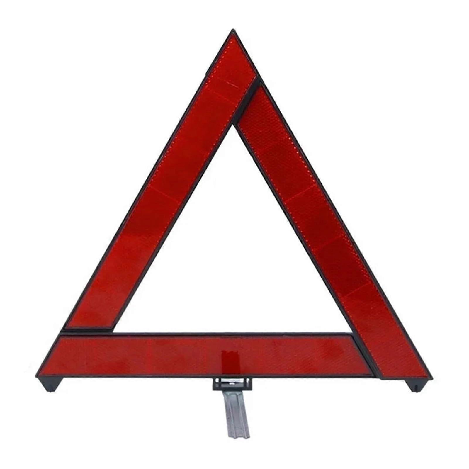 Car Emergency Warning Triangle 3pcs Set,  Visibility Foldable Roadside Safety Reflector for Vehicle Breakdown