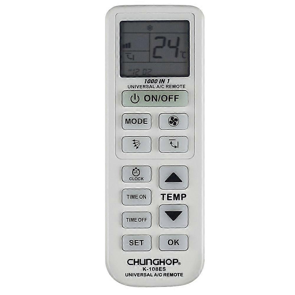 K-108ES Universal A/C Remote Control