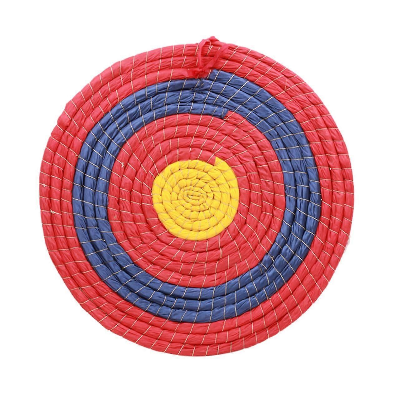 Archery Target Straw Ring with Bright Color Scoring for Outdoor and Home Practice