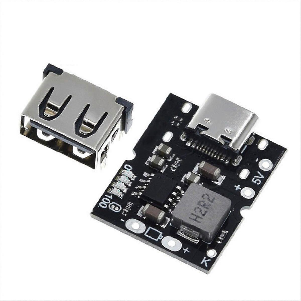 Type-C USB 5V 2A Boost Converter Power Module DIY Charger,No Welding