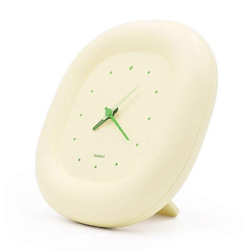 Desktop Wall-mounted Dual-purpose Decorative Silent Bubble Clock