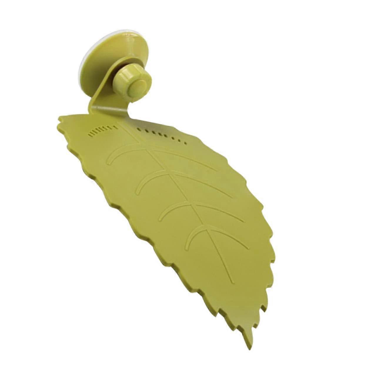 Leaf Shaped Turtle Basking Platform Durable Resin Aquarium Turtle Dock Easy Clean for Fish Tanks