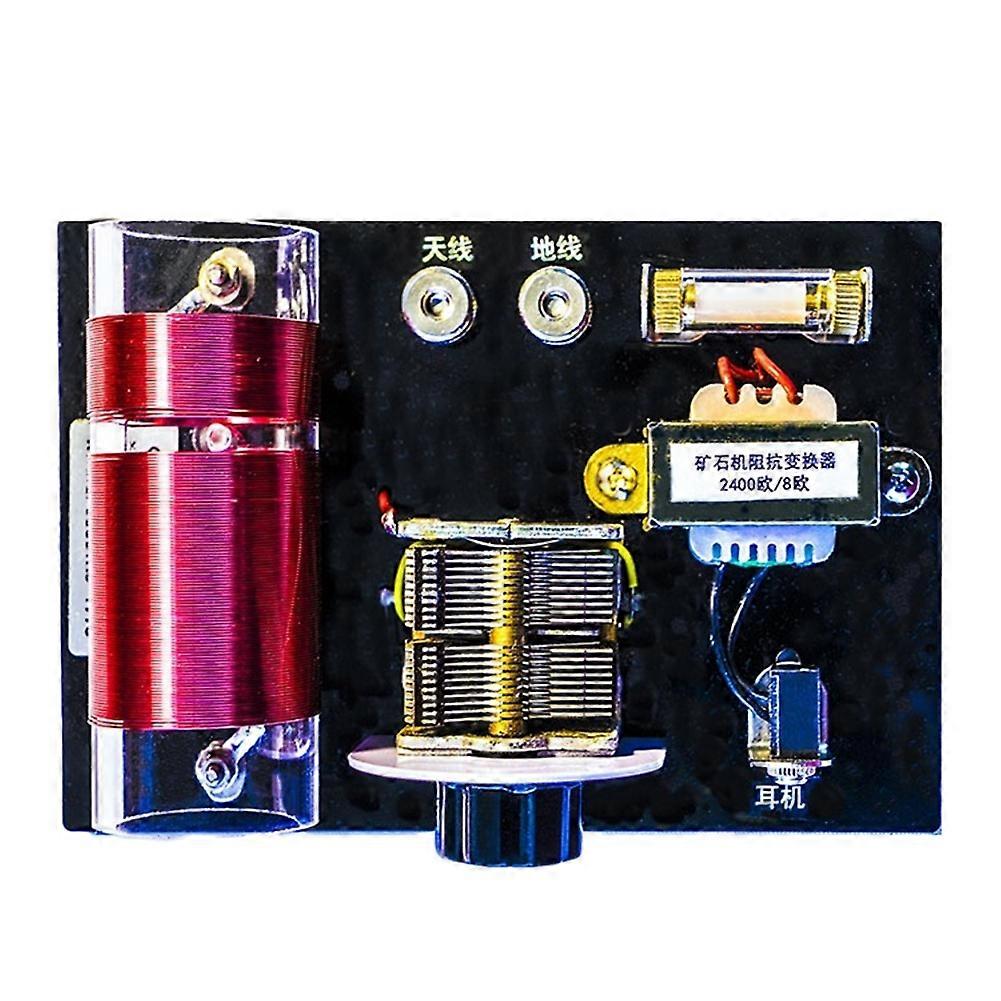 Ore Radio, Dual Loop, Air Variable Capacitor, Diode Detector, with Impedance Converter