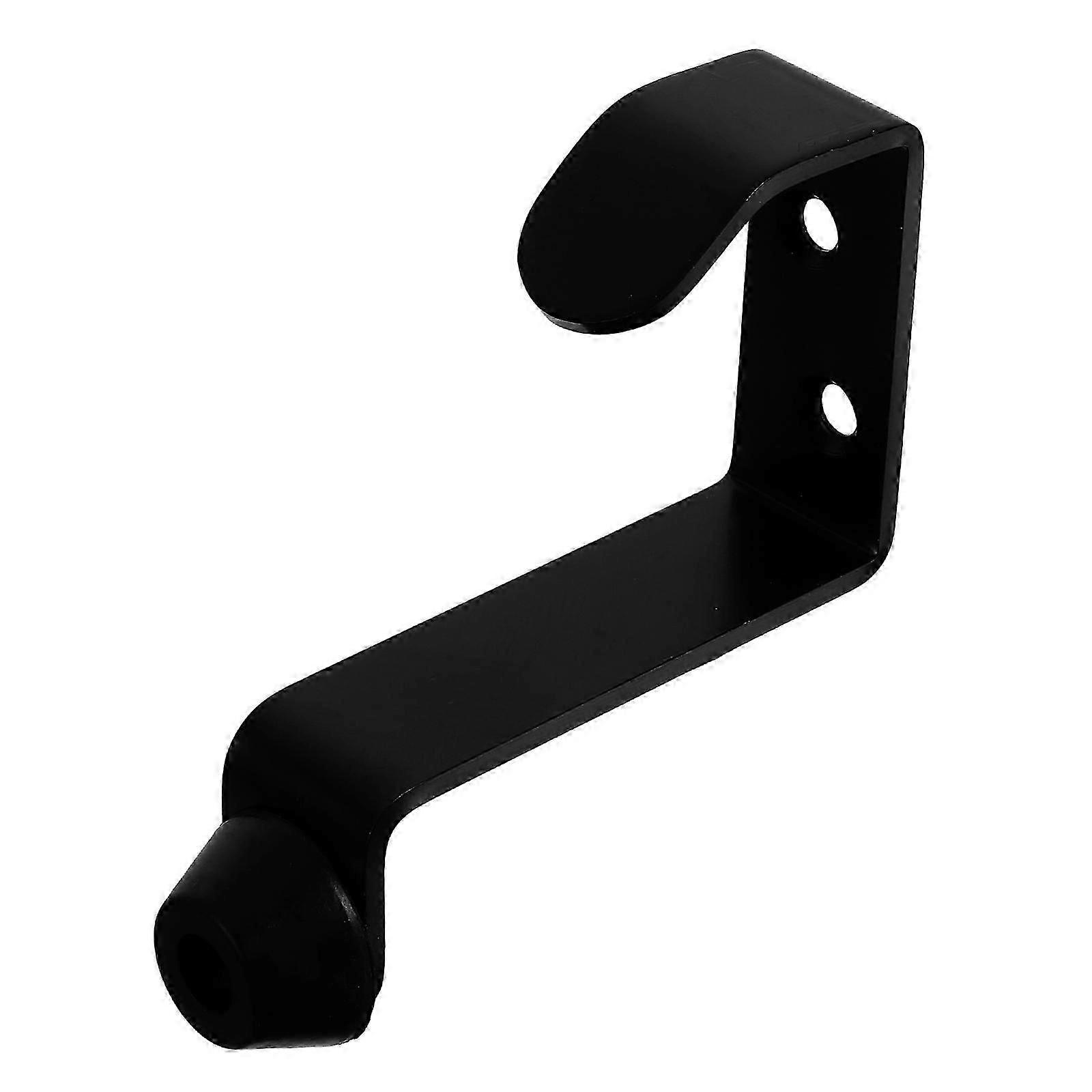 Stainless steel drawer hooks for hanging, 3-pack, black.